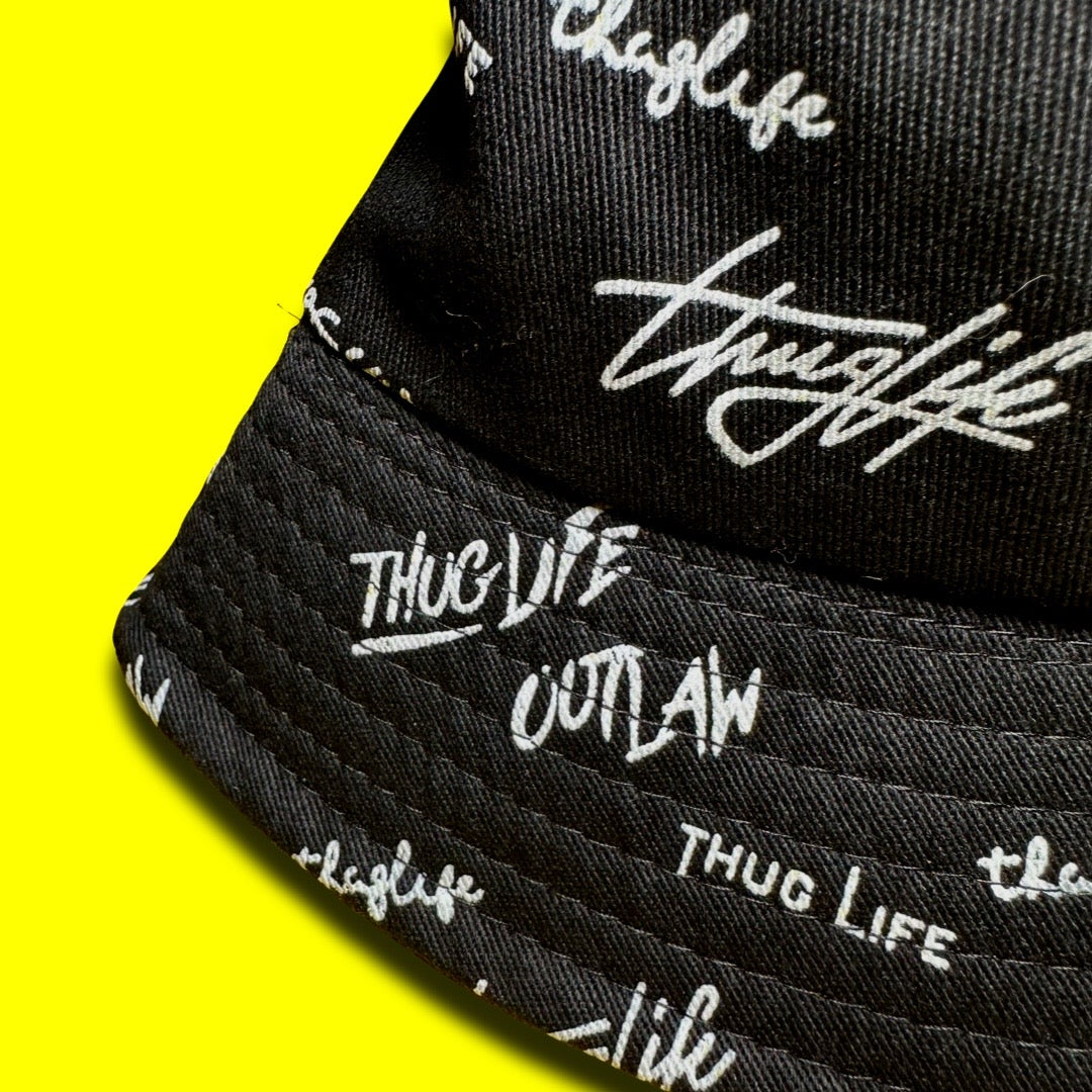 Thug Life Reversible Bucket Hat